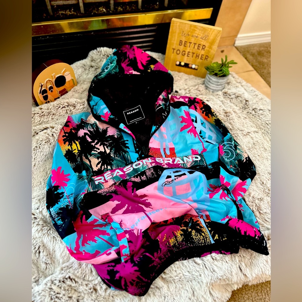 Half Zip - Pullover Rain Jacket - Mens Small